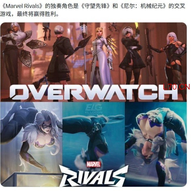 粉丝盛赞《漫威争锋》黑白猫 性感优雅不失分寸