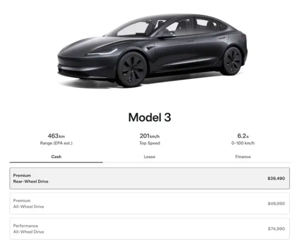 特斯拉 Model 3 新车降价一半，太离谱了