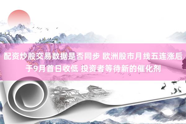 配资炒股交易数据是否同步 欧洲股市月线五连涨后于9月首日收低 投资者等待新的催化剂